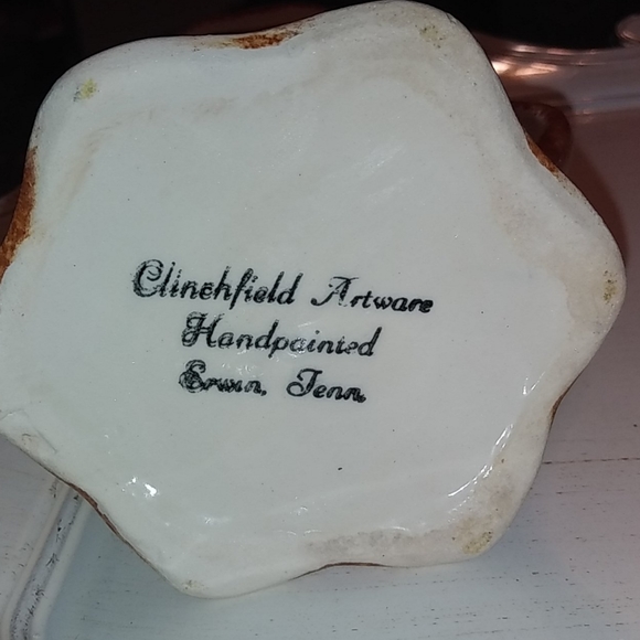 Vth Clinchfield Artware Hand Ptd Creamer Pitcher - Picture 5 of 5